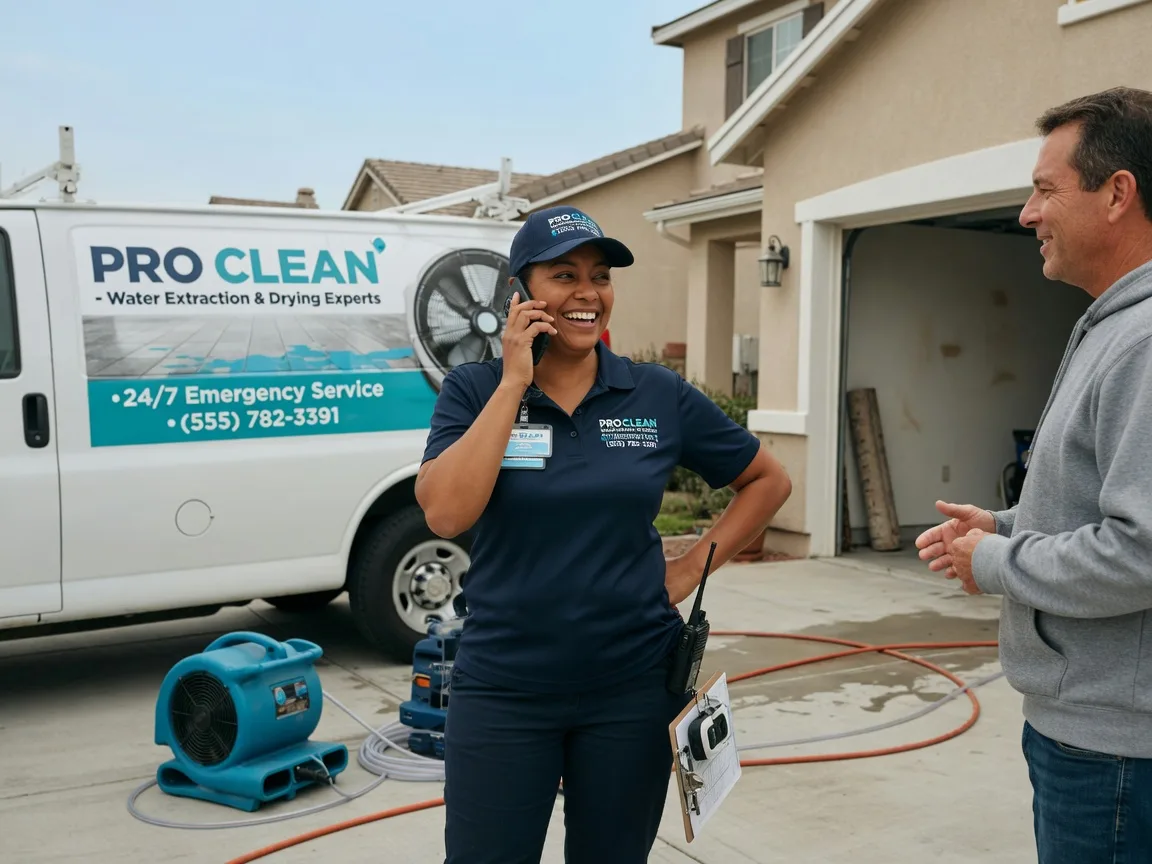 Water Extraction & Drying Victor, CA FAQs